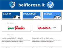 Tablet Screenshot of belfiorese.it